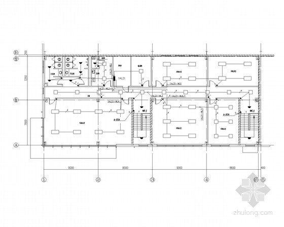 变压器一次二次接线图资料下载-[天津]大型工业项目强电系统电气施工图纸（含完整变配电系统）