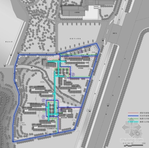 [安徽]某大学校区规划及单体设计方案文本（含模型）-图10