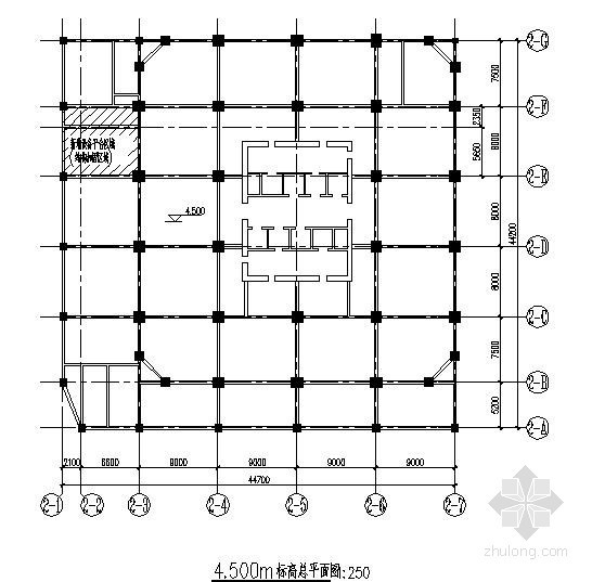 甘肃工业大学施工图归档资料下载-[甘肃]大厦局部结构加固施工图（2012）