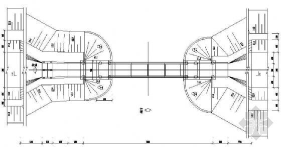 重力墩渡槽图纸资料下载-某52米跨渡槽设计图纸