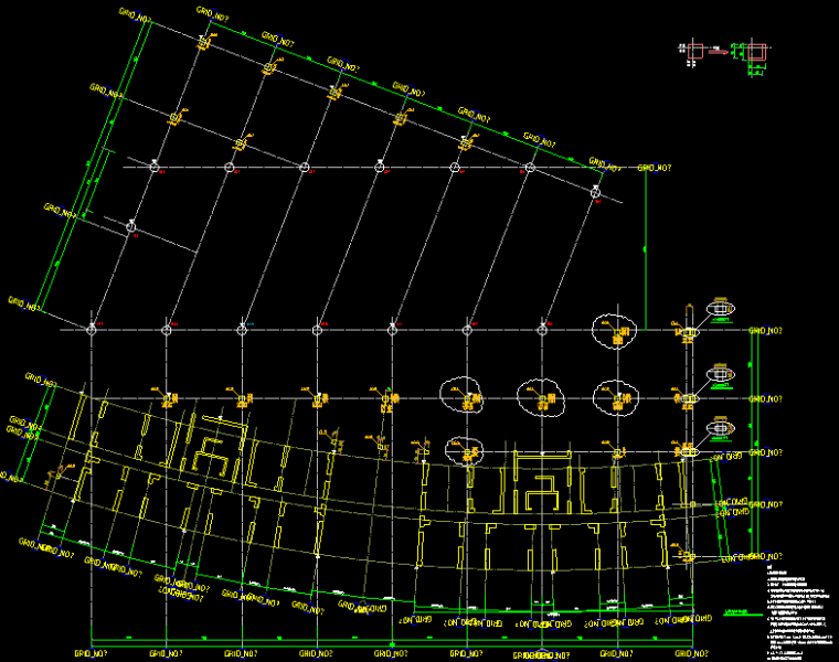 框架结构模板图资料下载-框架结构办公楼施工图
