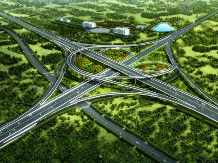 互通区交通组织方案资料下载-G104京福线界改建工程互通立交交通组织方案