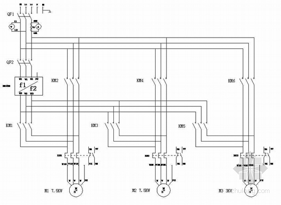 7.5KW变频恒压供水系统图-2