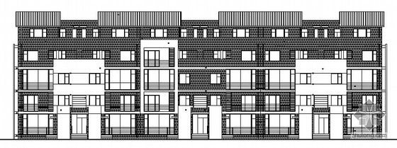 中式花园洋房资料下载-[山东]某住宅小区五层住宅楼建筑施工图