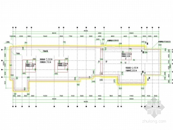 深基坑内撑施工图资料下载-复合土钉墙及桩撑深基坑支护施工图