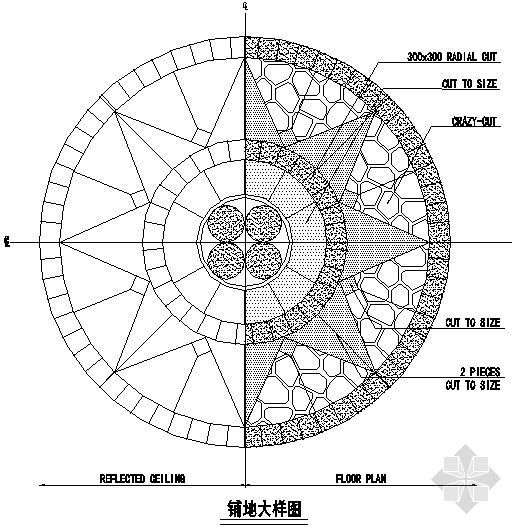 铺地大样图14资料下载-铺地大样图4