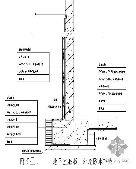 地下室桩基防水节点资料下载-三亚某酒店地下室防水施工方案（SBS）