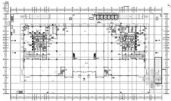 大型会展中心CAD资料下载-[广东]大型会展中心空调通风及防排烟系统设计施工图（含机房设计）