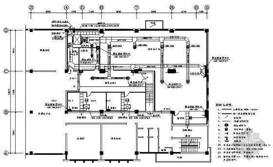 药厂洁净室空调资料下载-某药厂车间净化空调设计图