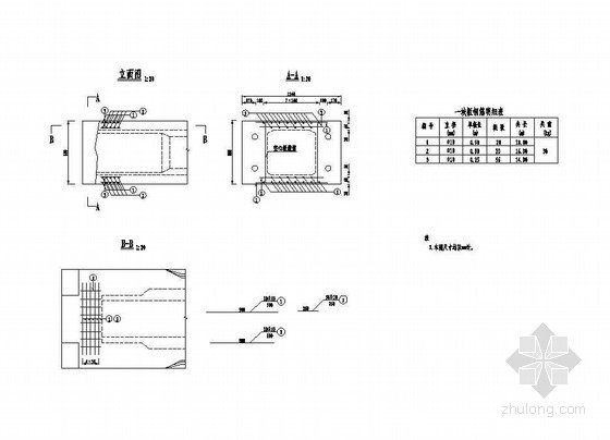 16米先张法预应力空心板资料下载-1×16米预应力混凝土空心板端加强钢筋构造节点详图设计
