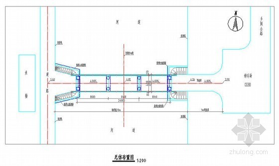 5米桥梁盖梁配筋设计图资料下载-3跨8米桥梁施工设计图