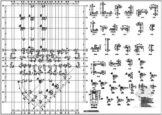 十层住宅建筑资料下载-某十三层框剪住宅结构施工图