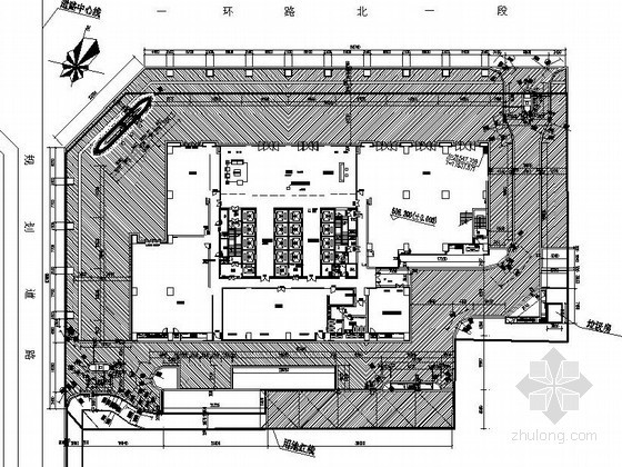 自行车停车棚设计图资料下载-某环境广场施工图