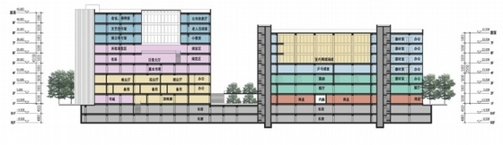 [深圳]某九层文体中心建筑设计方案文本-图12