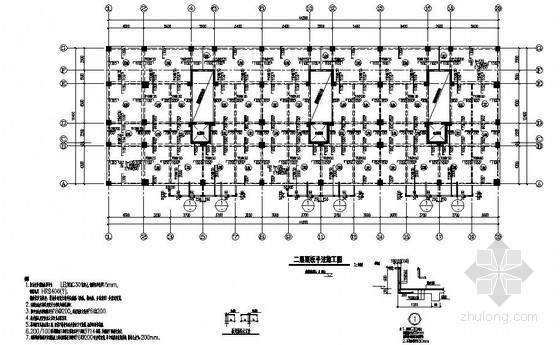 框架剪力墙建筑结构施工图资料下载-11层框架剪力墙住宅结构施工图