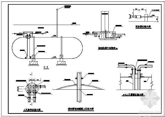 加油站施工技术交底资料下载-加油站工艺管施工图