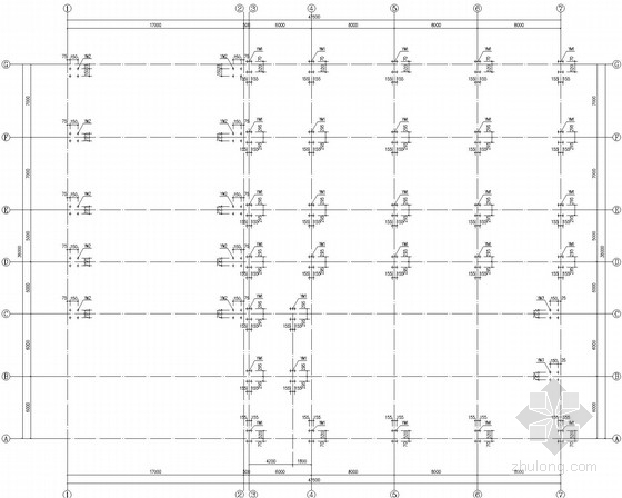 4s店框架结构结构图资料下载-4S店展厅钢框架结构施工图