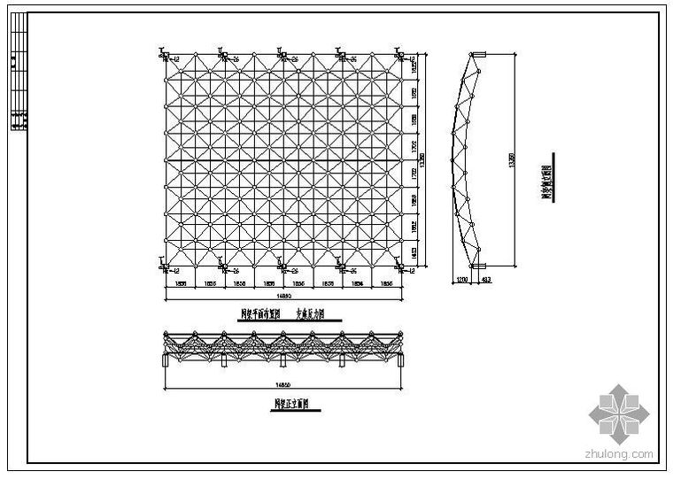 浙江网架工程资料下载-某网架工程节点构造详图