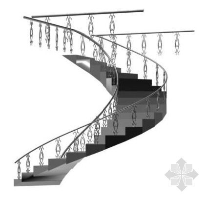 支模楼梯流程资料下载-楼梯1
