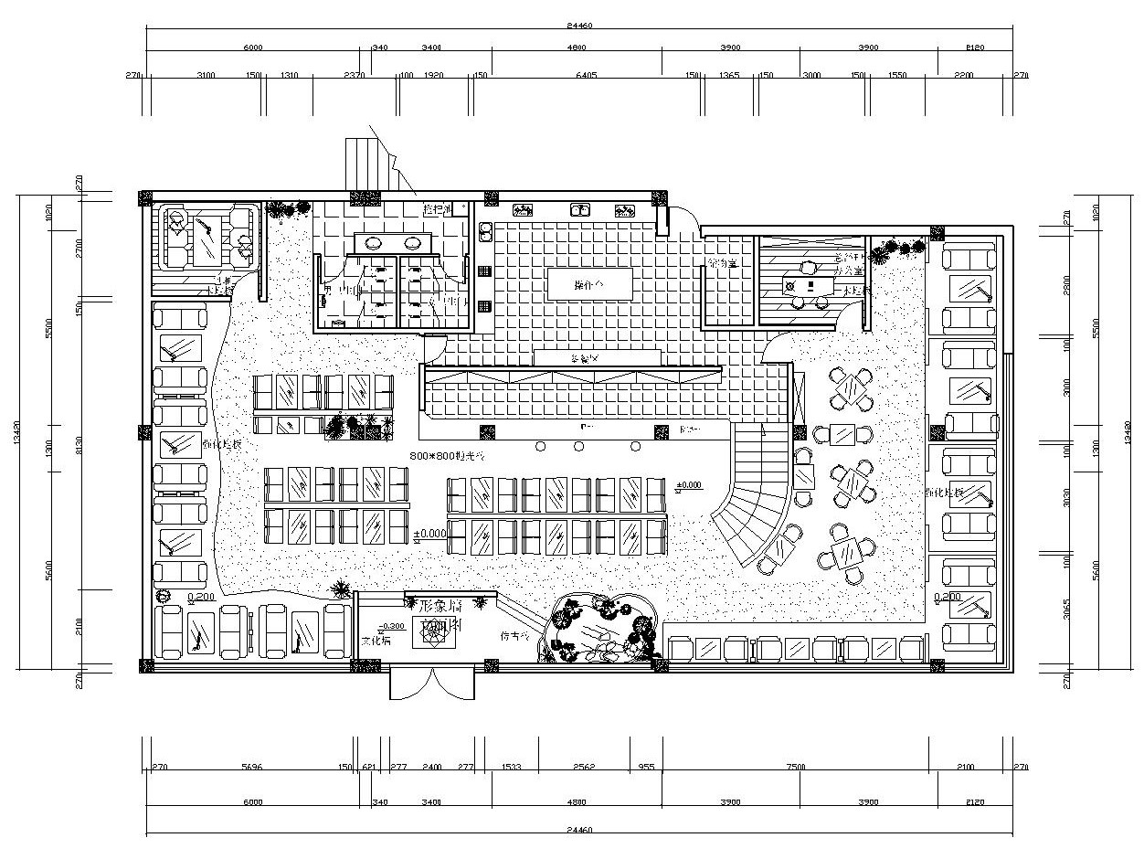 特色西餐厅CAD建筑图，西餐厅CAD施工图纸下载 - 易图网