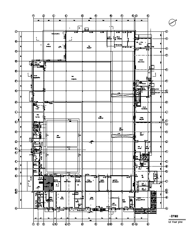 [江苏]三层厂房楼建筑施工图(15年审图全专业图纸）-三层厂房楼建筑施工图(15年审图图纸）