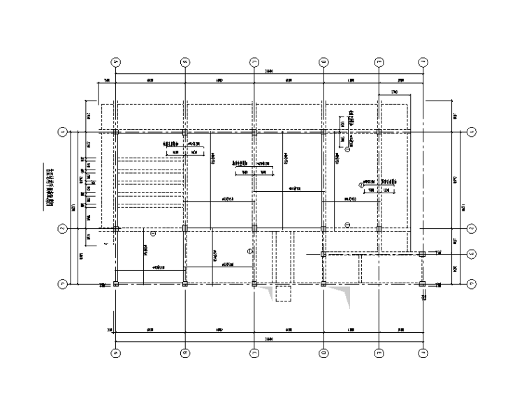 框架结构5层资料下载-贵州2层框架结构食堂结构施工图人工挖孔桩