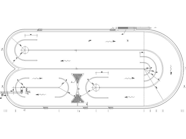 UCT工艺污水厂设计资料下载-污水厂图纸集合（含工艺设计、泵房平面、配水井等）