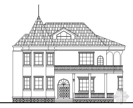 农村二层别墅CAD资料下载-二层别墅方案