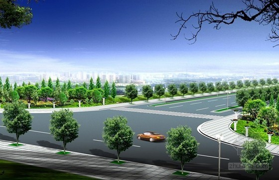 西班牙logrono市政大厦资料下载-[重庆]市政大道施工组织设计（投标）