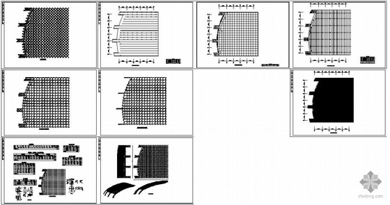 网架屋顶结构资料下载-某网架小壳结构设计图