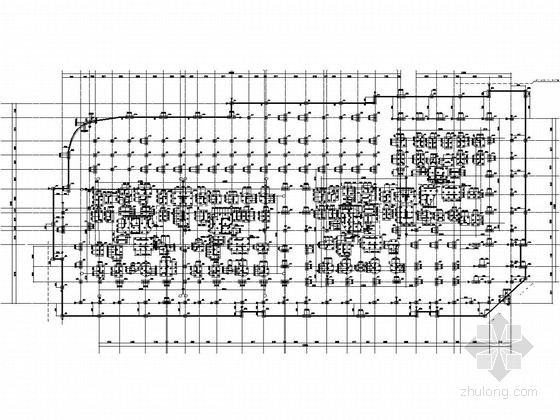 无地下室9层剪力墙基础资料下载-25层剪力墙结构花园小区结构施工图（框架地下室、4栋）