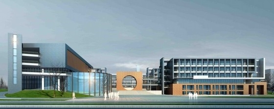 [湖南]某县第一中学校区规划及单体设计方案文本- 