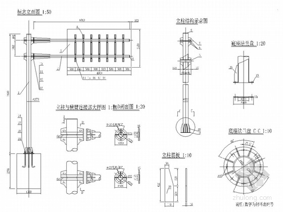 市政道路设计大样图资料下载-市政道路交通工程施工图设计16张