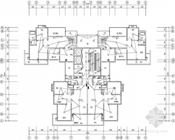 33层住宅楼强弱电施工图纸（图纸清晰）