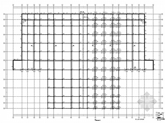 地下车库管理资料下载-框架结构人民广场地下车库及管理用房结构施工图