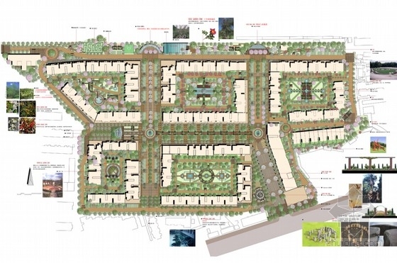 住宅小区概念性文本资料下载-[昆明]创意英式小区概念性设计文本