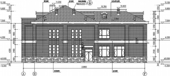 两层欧式别墅全套资料下载-两层坡屋顶框架别墅结构施工图(全套)