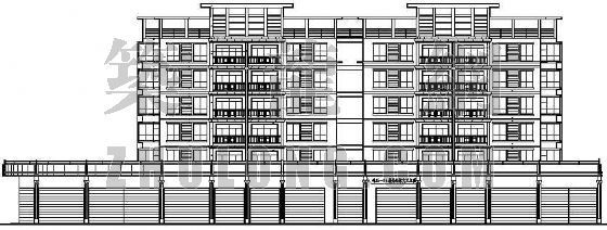 高校公寓楼施工图资料下载-某全套公寓楼建筑施工图