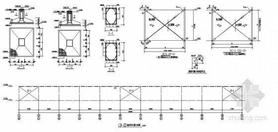 27m跨钢结构设计图资料下载-某15m跨钢结构厂房结构设计图