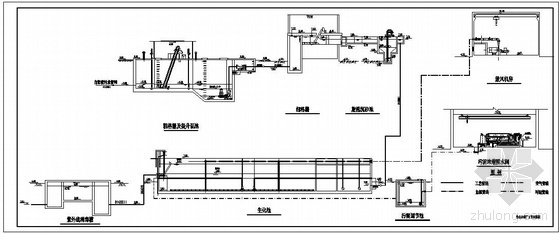污水处理厂设计计算书图纸资料下载-某污水处理厂成套图纸