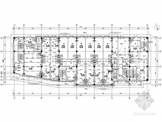 内蒙古12J建筑图集全套资料下载-[内蒙古]商业建筑群全套电气施工图纸93张（含四栋商业、办公楼）