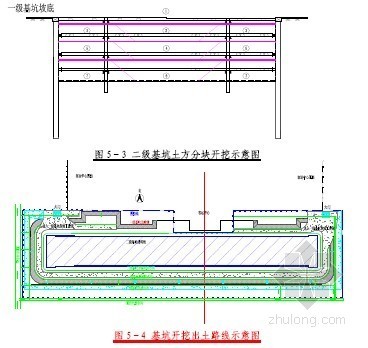 [浙江]地下交通枢纽深基坑开挖支护施工方案（钻孔咬合桩 钢支撑）- 