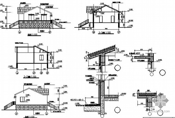 某单层平房建筑施工图-2