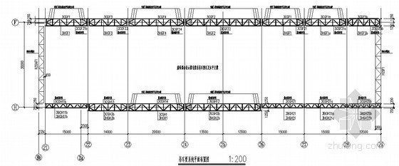 吊车梁门式刚架施工图资料下载-吊车梁加固结构施工图