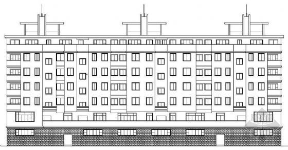 7层商住楼建筑图资料下载-某市七层商住楼建筑施工图