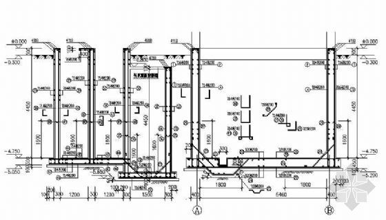 砖结构设计施工图资料下载-某泵房结构设计施工图纸