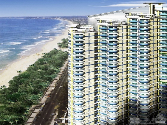 上海金地湾居住小区资料下载-金地海景花园小区规划设计文本