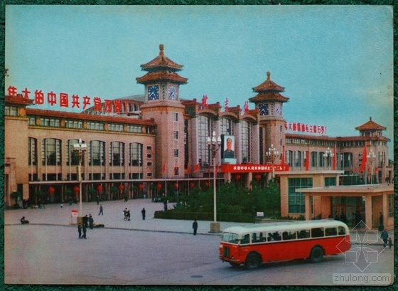 吕梁火车站设计图纸资料下载-[北京]火车站