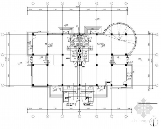 设备用房电气施工工艺资料下载-[南京]2层研发及设备用房强电系统施工图纸