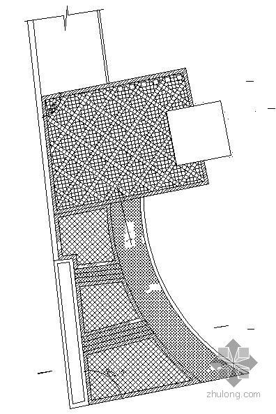 校园广场改造案例资料下载-某河道改造广场施工详图